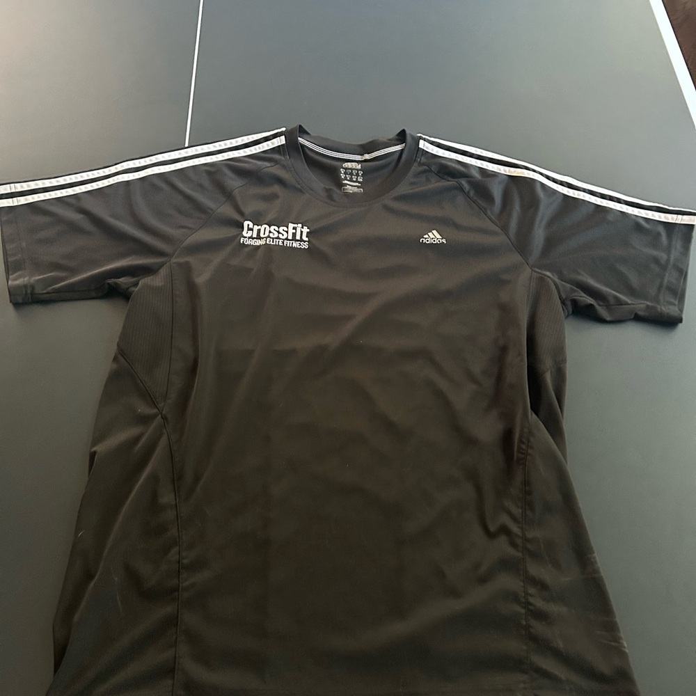 Adidas Black CrossFit Short Sleeve Tee